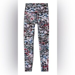Pre-owned Wunder under colorful cropped Lululemon leggings size 4